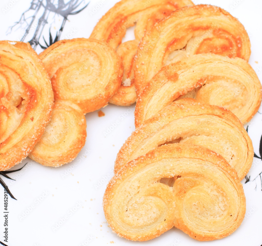 Sweets from the puff pastry. Sweets from the puff pastry.
