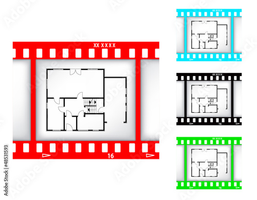 vector film background