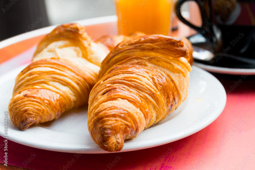 coffee and croissants coffee and croissants