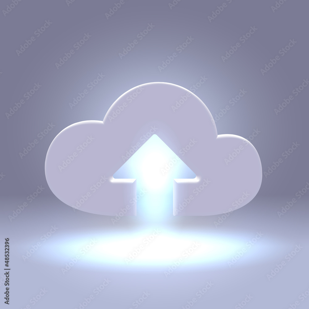 Uploading active cloud icon Uploading active cloud icon