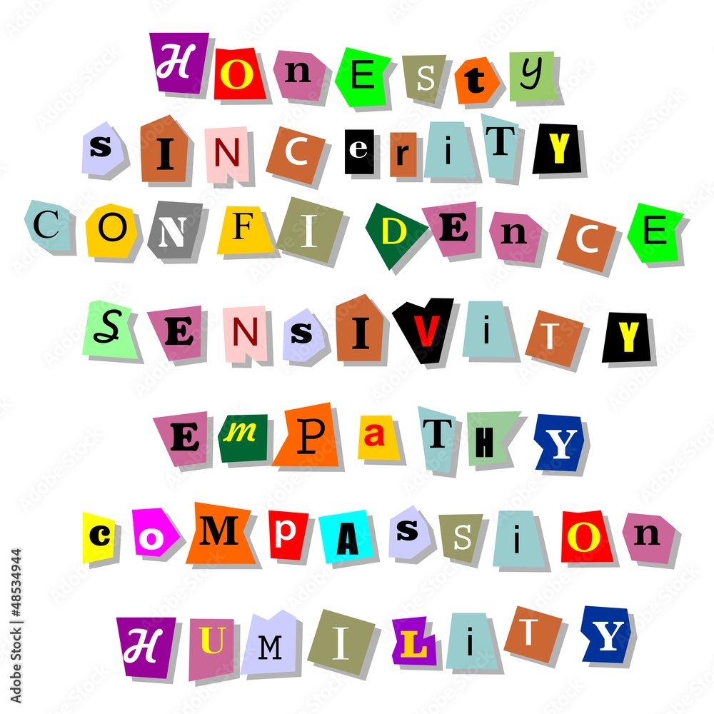Honesty sincerity empaty Honesty sincerity empaty