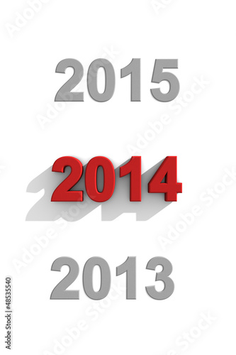 2014 New Year calendar