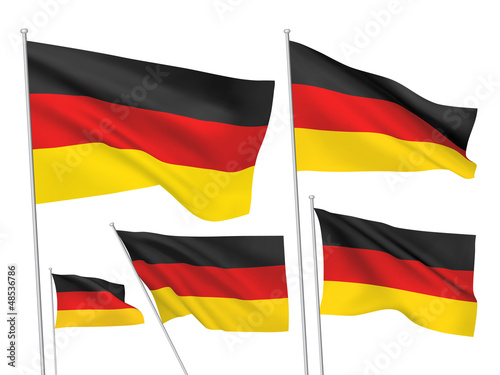 Germany vector flags