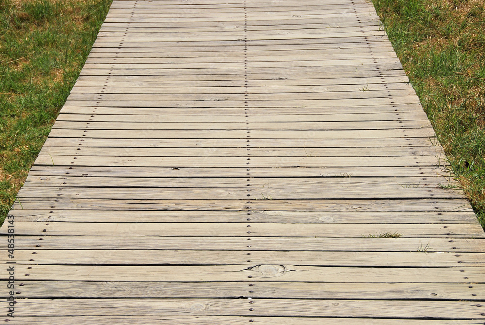 Wooden path Wooden path