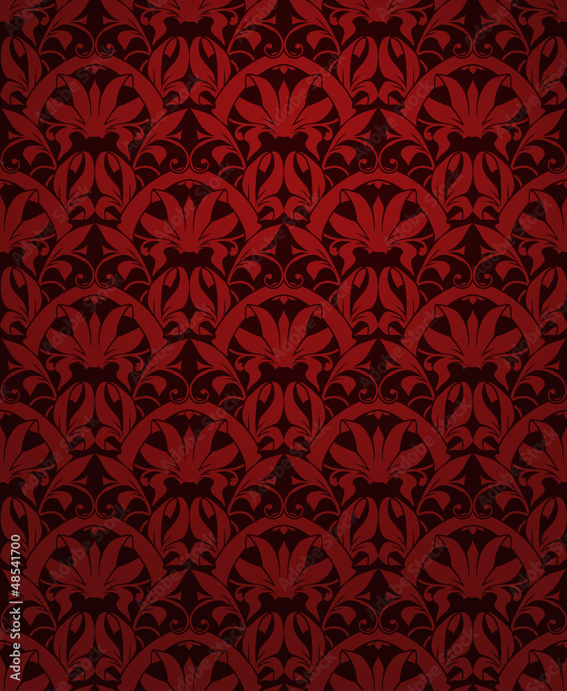 Seamless pattern, red Seamless pattern, red