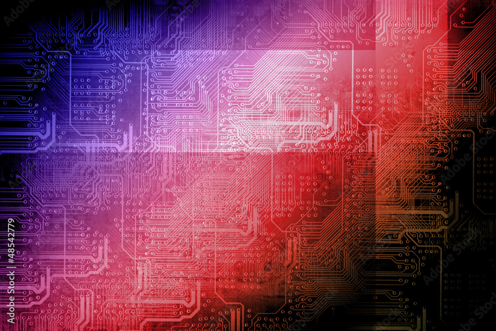 Microchip background - technology concept Microchip background - technology concept