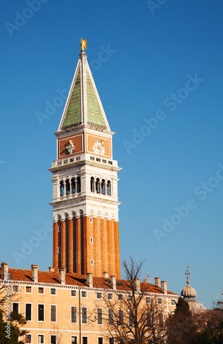 Bell tower at San Marco square in Venice © andreykr