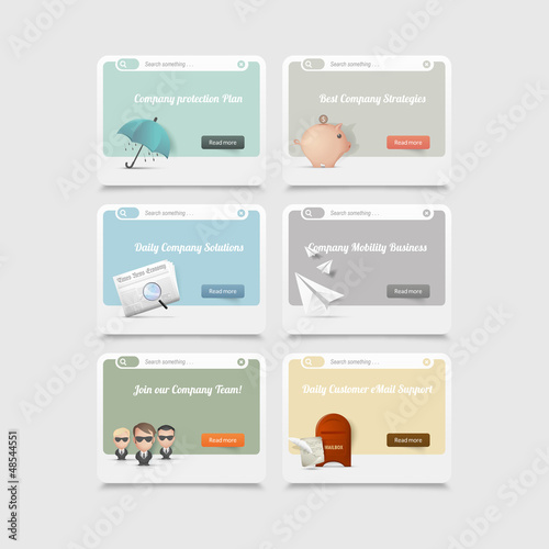 Design elements:concept icons