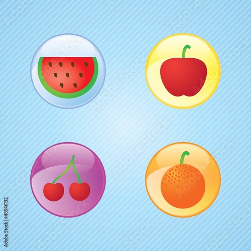 Fruits Icons set