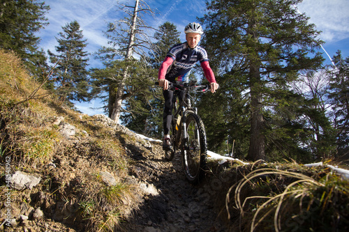 Mountainbiken Benediktenwand © Stephan Baur