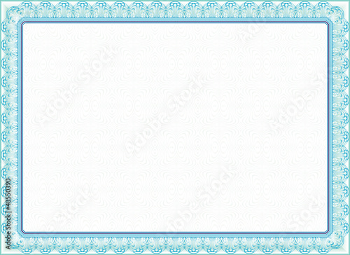 certificate, diploma for print 