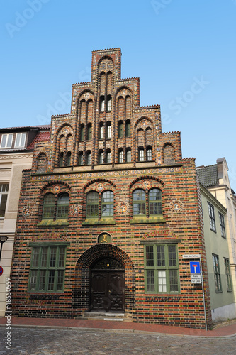 Altes Fachwerkhaus Rostock Altstadt