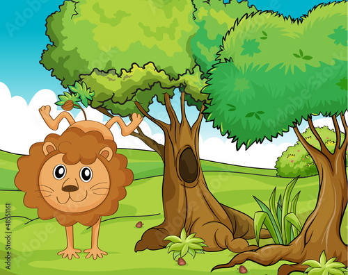 Cheerful Lion