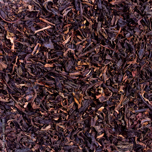 black tea loose dried tea leaves, marco