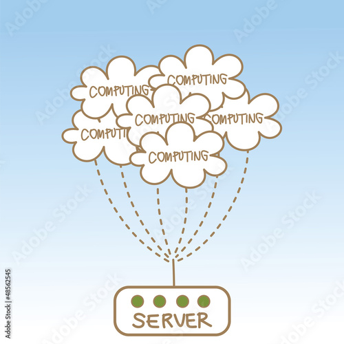 abstract of cloud computing server