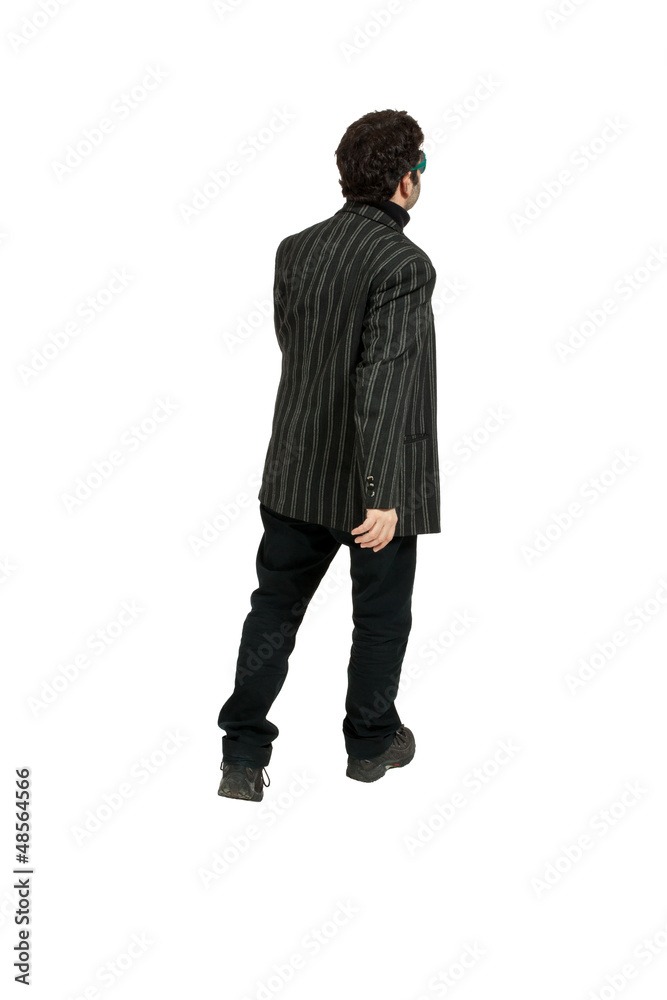 man isolated on white background man isolated on white background