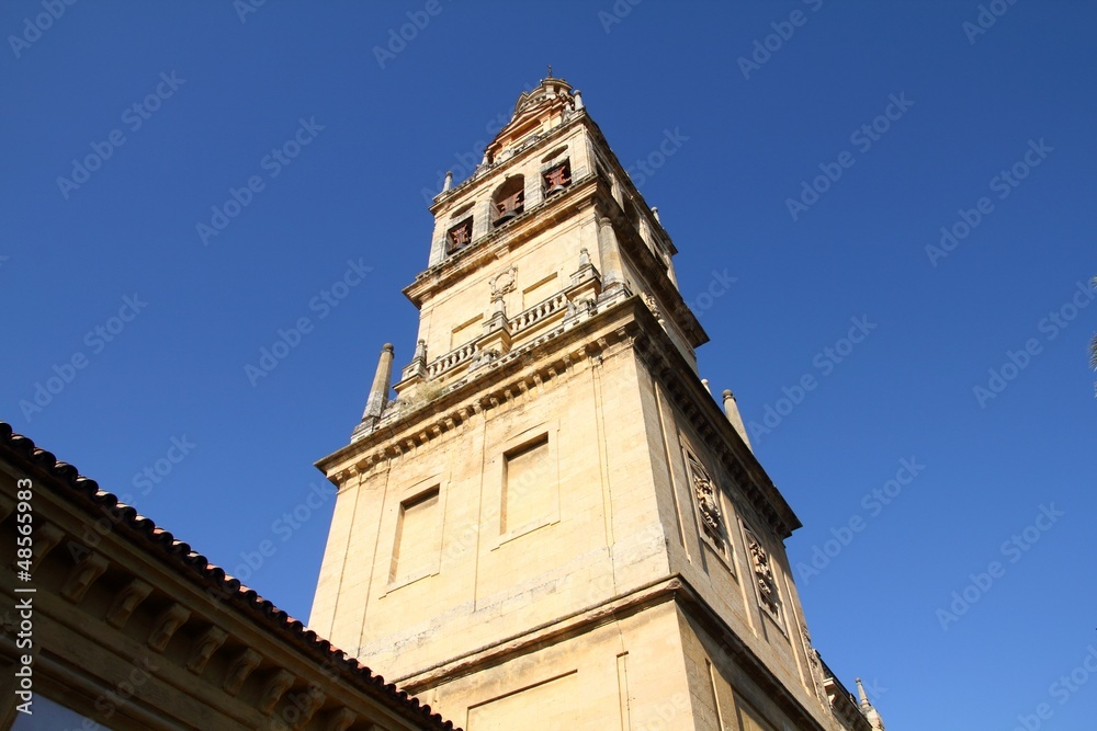 Cordoba, Spain - Mezquita tower