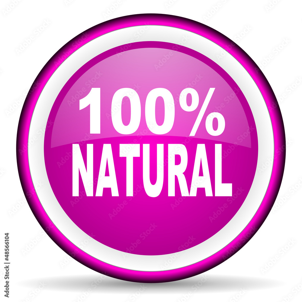 natural violet glossy icon on white background natural violet glossy icon on white background