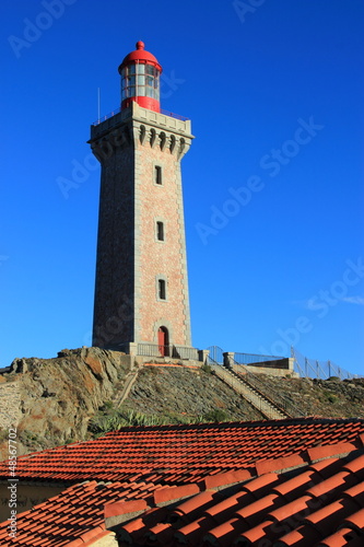 Phare du Cap Béar. photo