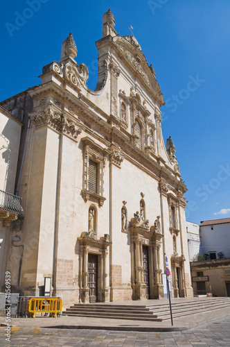 Mother church. Galatina. Puglia. Italy. photo