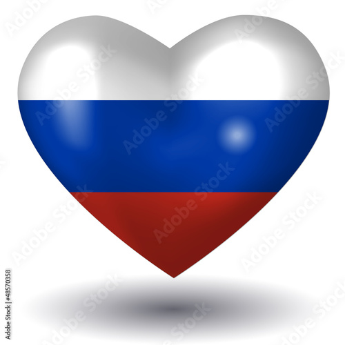 Herz mit Schatten - Russland Free Download Herz mit Schatten - Russland - GFXLoad