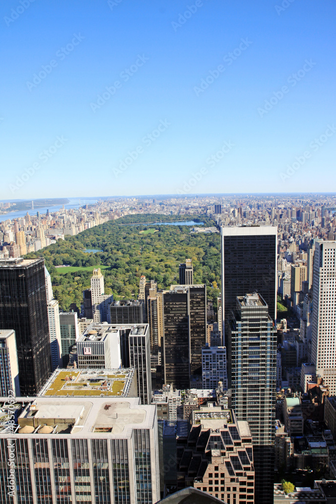 Obraz premium Widok na Manhattan