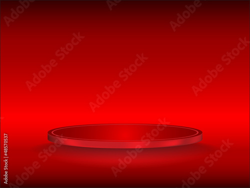 red field on red