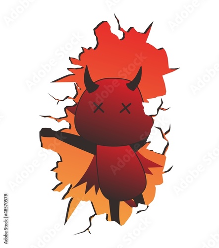 satan red crack