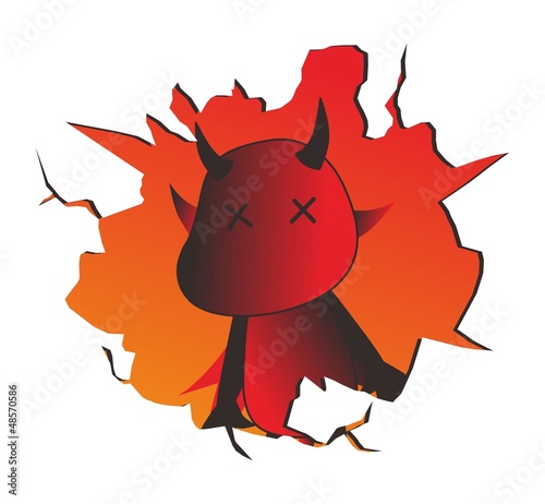 satan crack devil