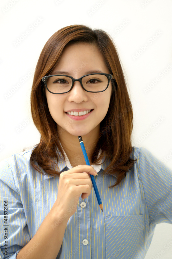 Portrait of a young beautiful businesswoman Portrait of a young beautiful businesswoman
