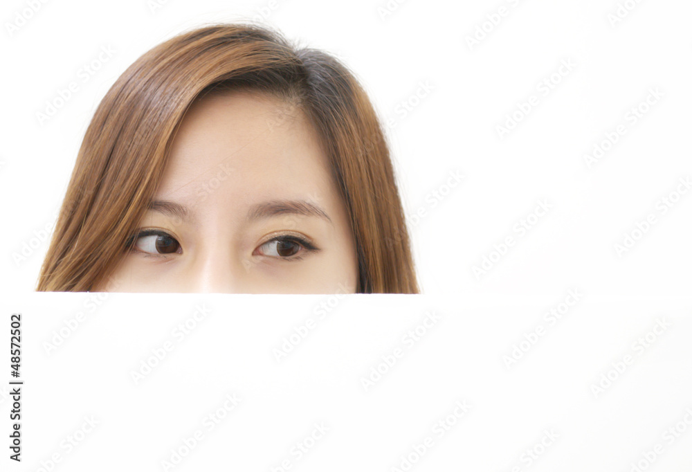 Close-up portrait of a beautiful young asian woman Close-up portrait of a beautiful young asian woman