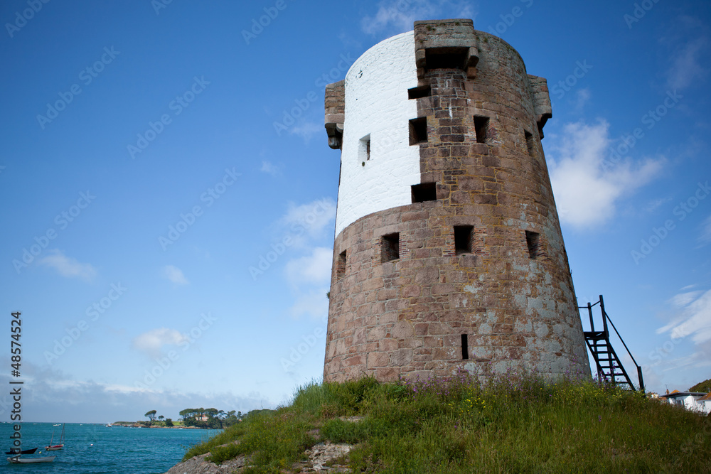 Le Hocq Martello Tower, Jersey, Channel Islands