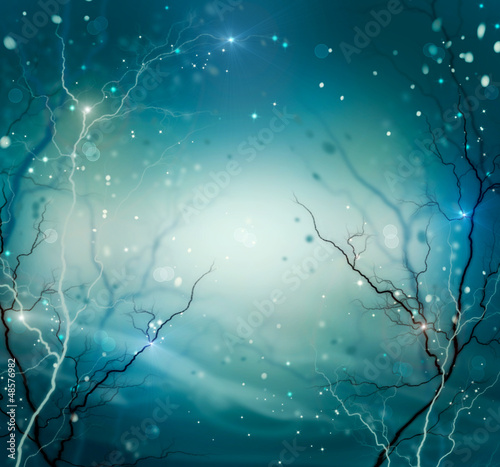 Winter Nature Abstract Background. Fantasy Backdrop