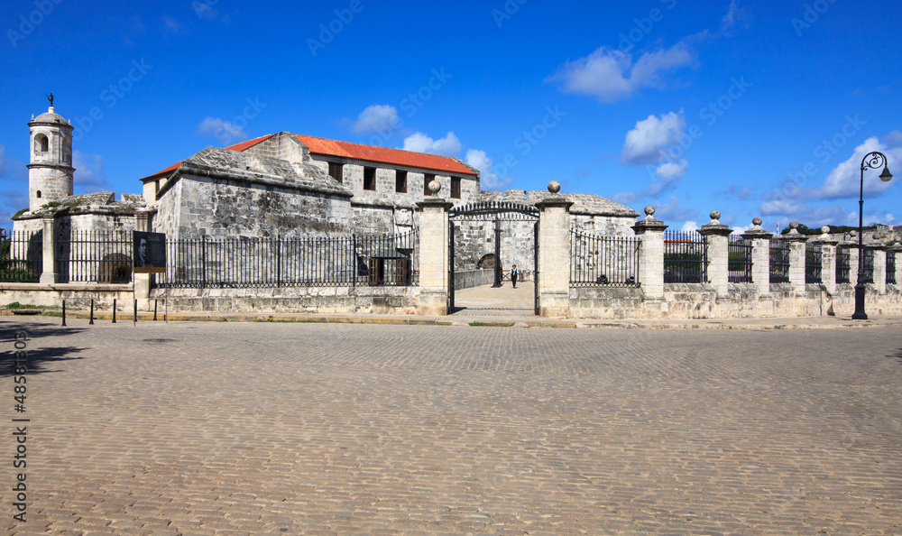 Oldest fortress in Cuba - castillo de la Real Fuerza.