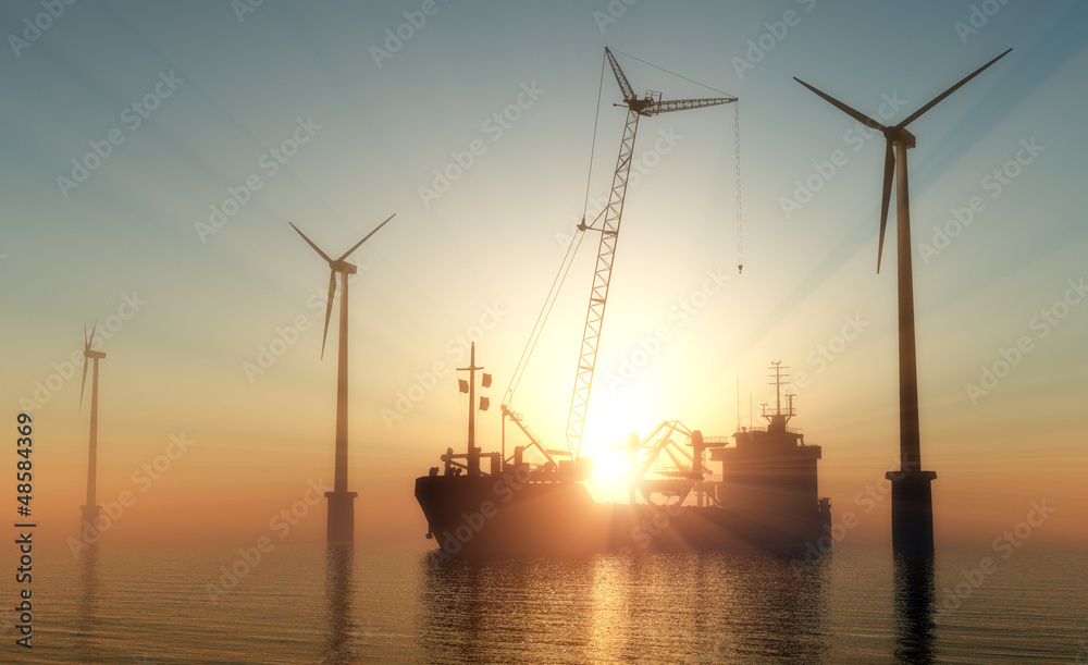 Fototapeta premium Ship building