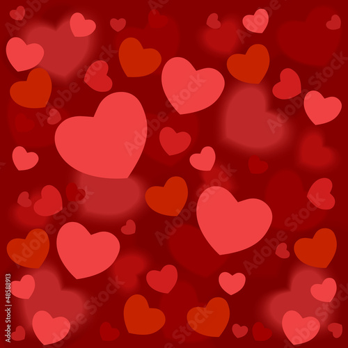 background & hearts