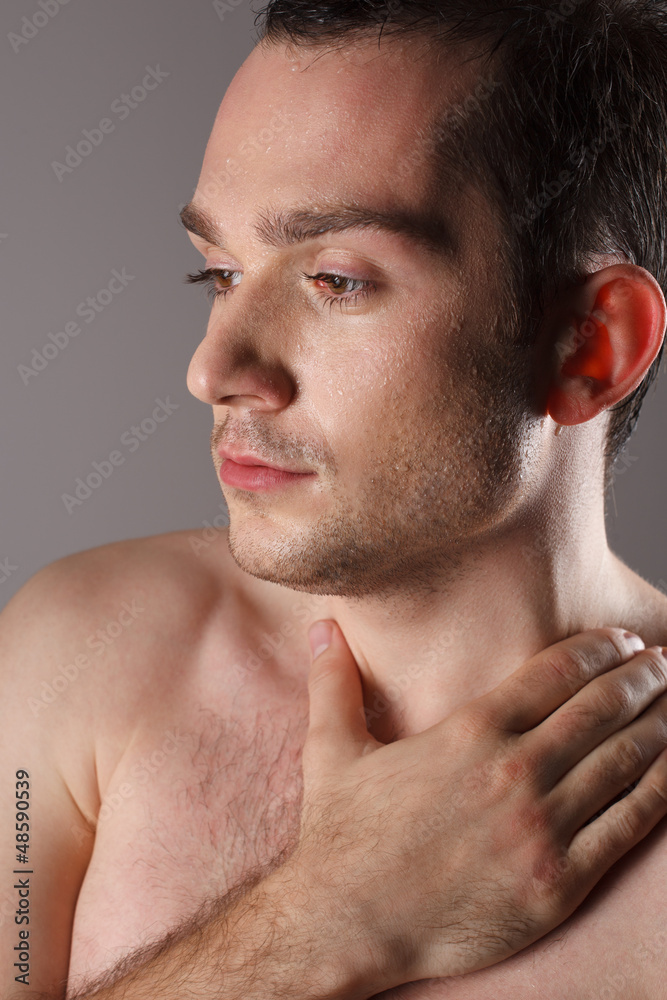 Obraz premium Young Male Fashion Model