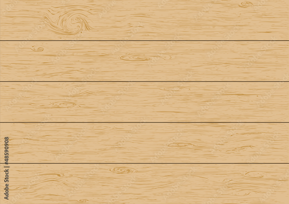 Fototapeta premium Wood plank background. Vector