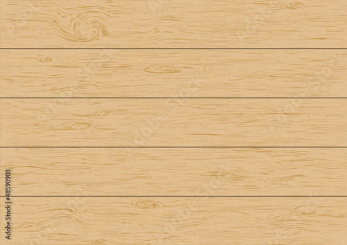 Wood plank background. Vector