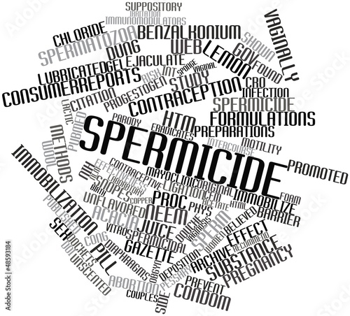 Word cloud for Spermicide