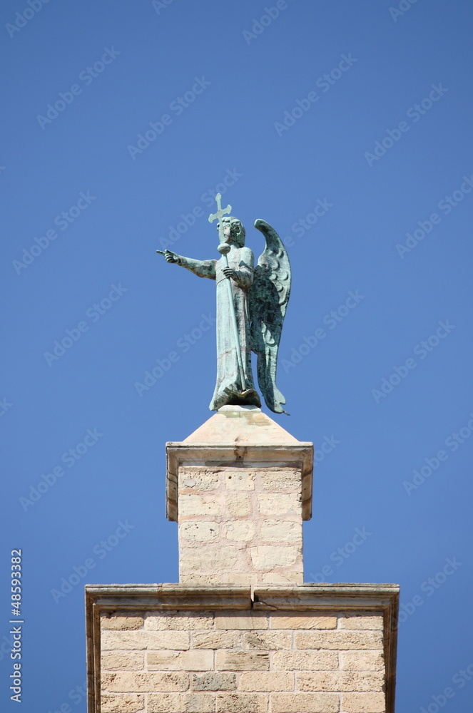 Saint Gabriel Archangel statue