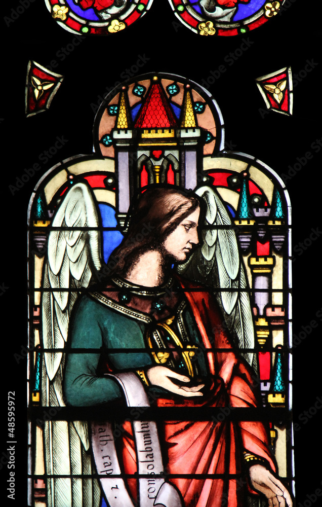 Angel, St Germain-l'Auxerrois church, Paris
