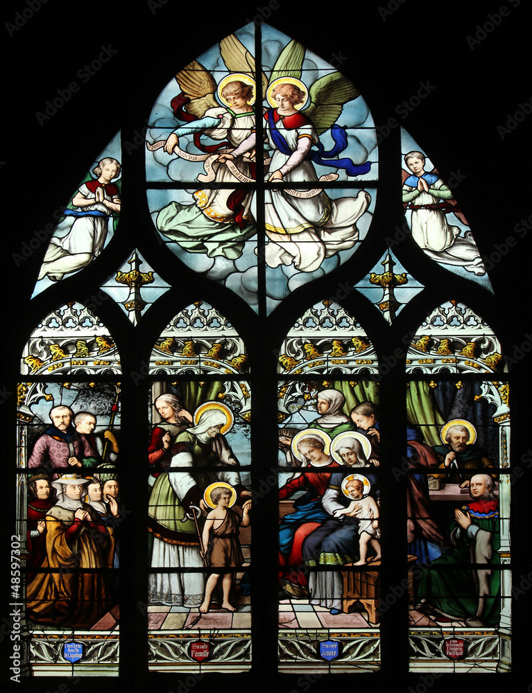 John the Baptist his mother, Elizabeth, Jesus and Holy Kinship John the Baptist his mother, Elizabeth, Jesus and Holy Kinship