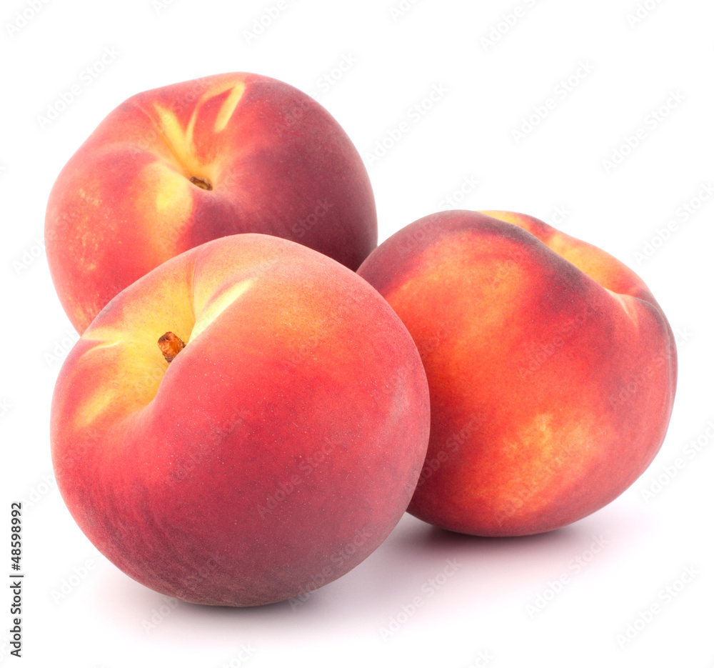 Ripe peach fruit