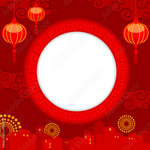 Chinese New Year Greeting Card