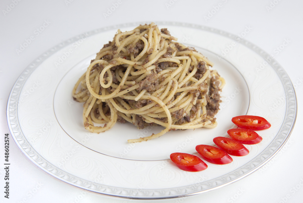 Spaghetti pasta