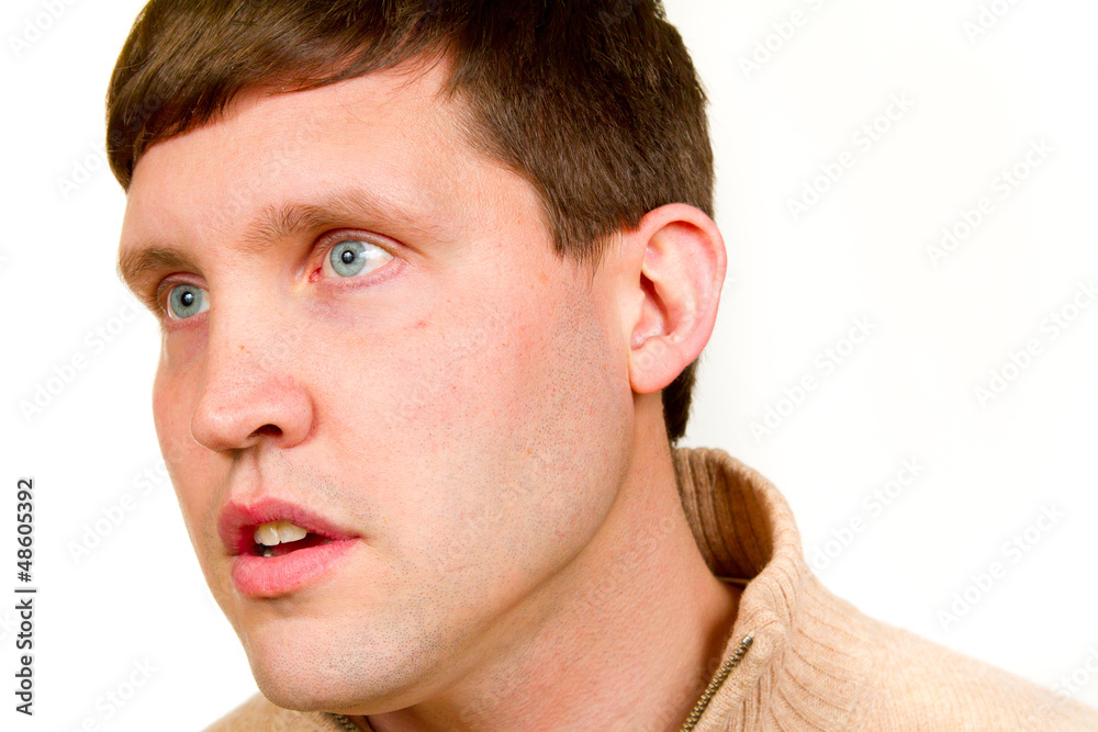 Fototapeta premium Man Studio Portrait