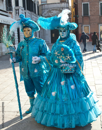 Couple at Venice carnival