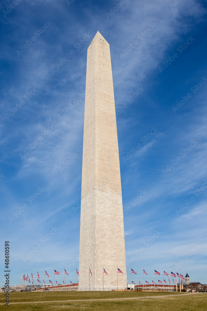 Washington Monument in National Mall DC