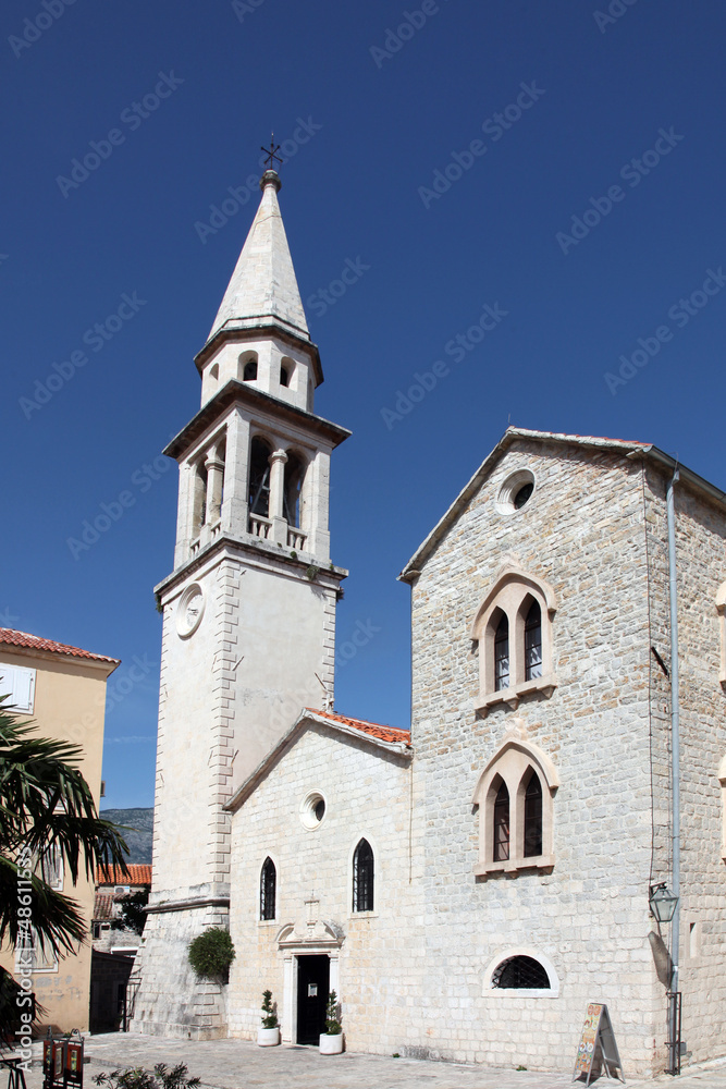 Church of the Saint John the Baptist, Budva, Montenegro